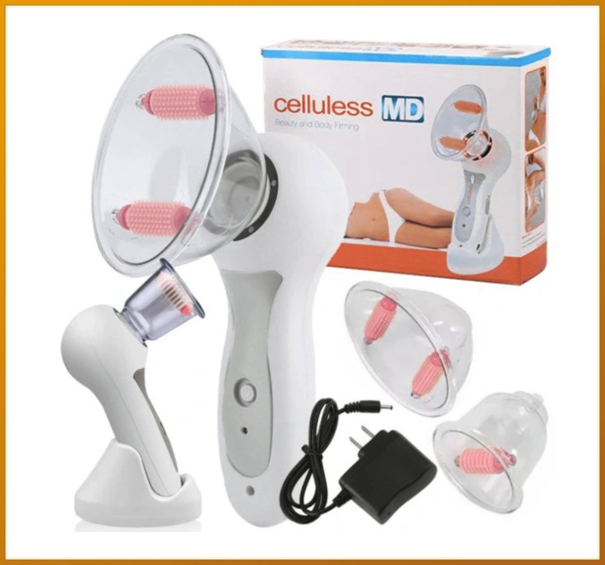 Anticellulite-Massagegerät mit Vakuumabsaugung